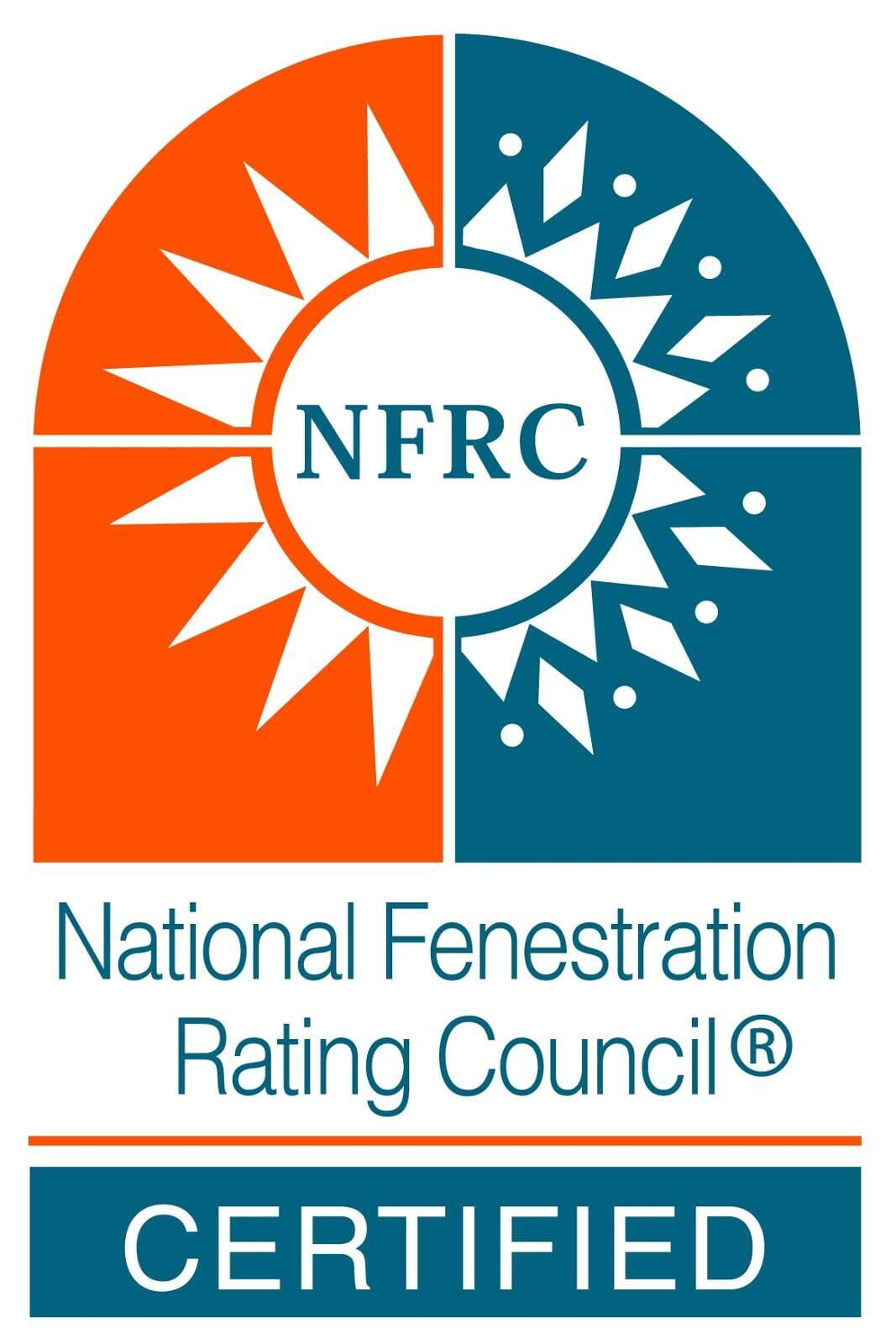 NFRC National Fenestration Rating Council Certified
